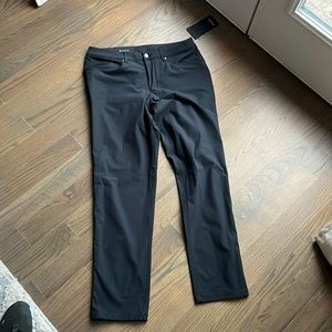 Lululemon ABC Classic Pant 33” waist 32” inseam - obsidian color